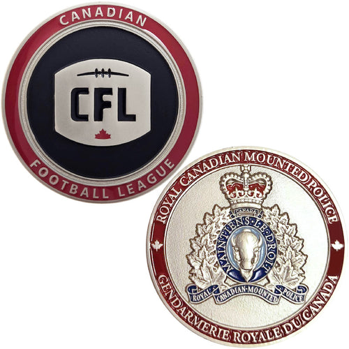 CFL - RCMP Challenge Coin