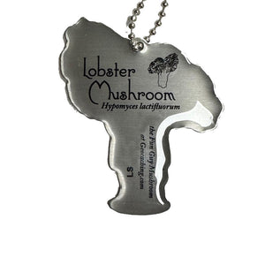 Lobster Mushroom Fun Guy Trackable Tag