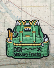 Making Tracks Backpack Patch