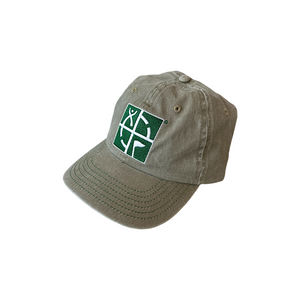 Geocaching Logo Patch Cap - Khaki